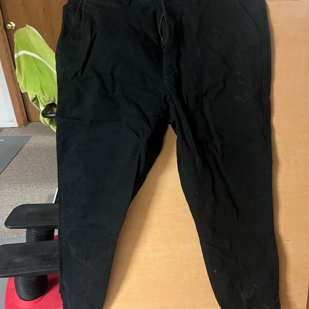 H&M Men's Classic Black Chinos